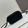 Original Quality [New Item with Attention to Detail] TORY BURCH 2024 Lunar New Year New Camera Bag, (Includes Hang Tag, Sticker, Logo Label, Plastic Bag, and Brand Copy Paper) Miller Signature Print Camera Bag with Double Zippers, Dimensions: 19.5 x 11.5 x 6 cm