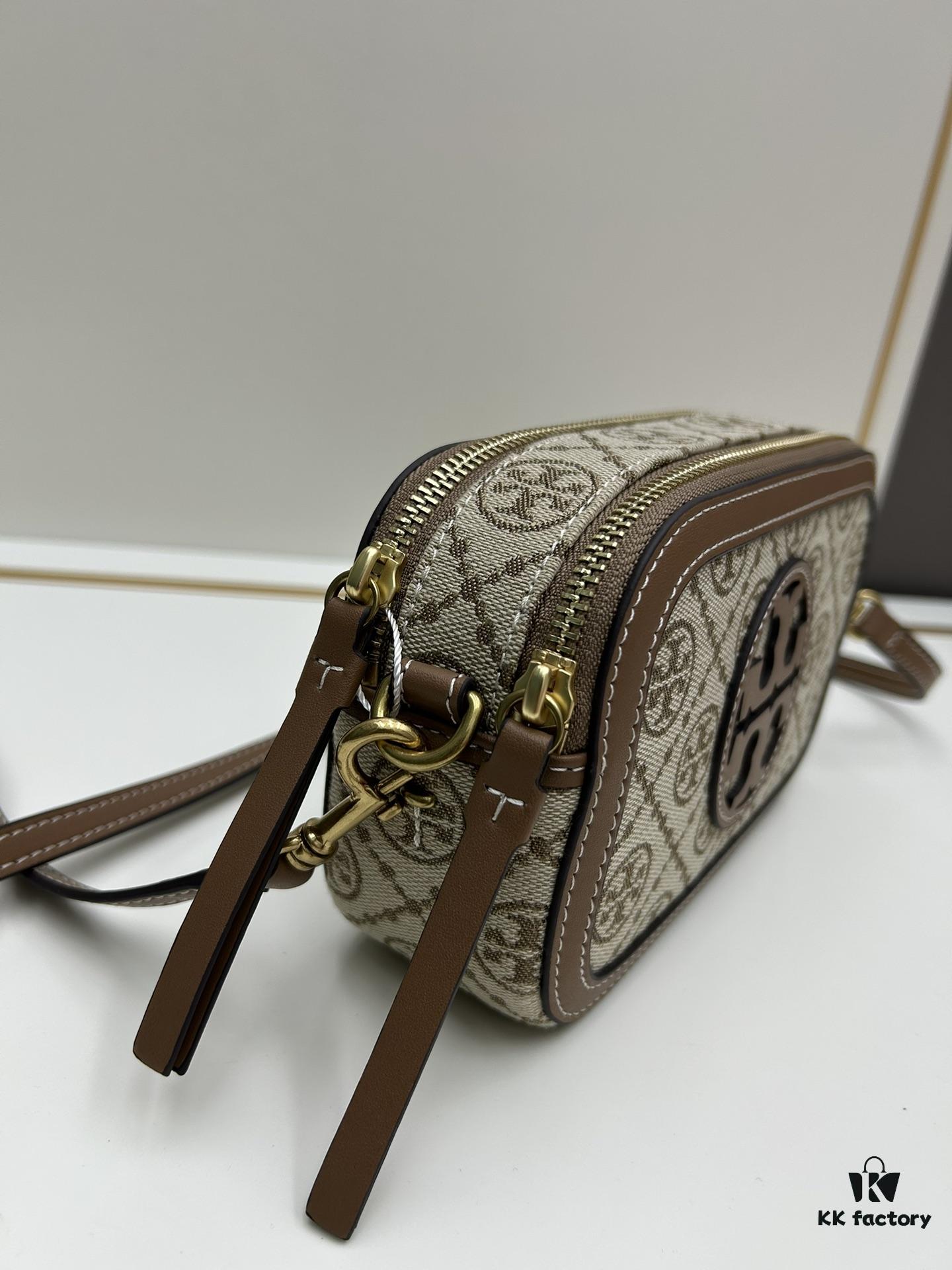 Original Quality [New Item with Attention to Detail] TORY BURCH Miller Signature Camera Bag 2024 Chinese New Year Collection