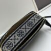 Original Quality [New Item with Attention to Detail] TORY BURCH 2024 Lunar New Year New Camera Bag, (Including Hang Tag, Sticker, Logo Label, Plastic Bag, and Brand Copy Paper) Miller Signature Print Camera Bag with Double Zippers, Size: 19.5 x 11.5 x 6 cm