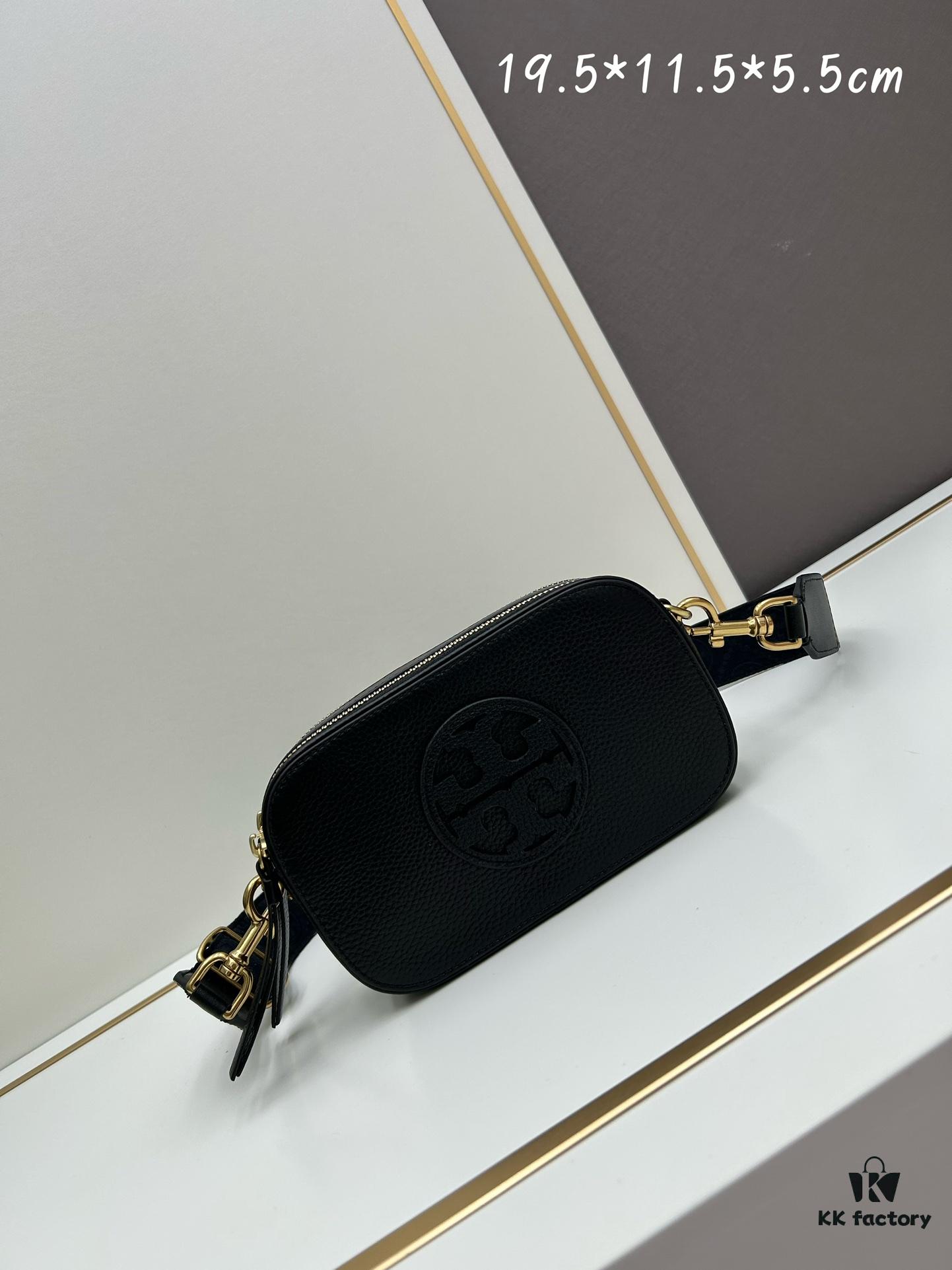 6930b1536e68136f4d9ad786 Guaranteed Genuine Leather, Original Quality Tory Burch New Denim Miller Camera Bag, Shoulder Crossbody Bag, Perfect Spring Summer Accessory, Lightweight Travel