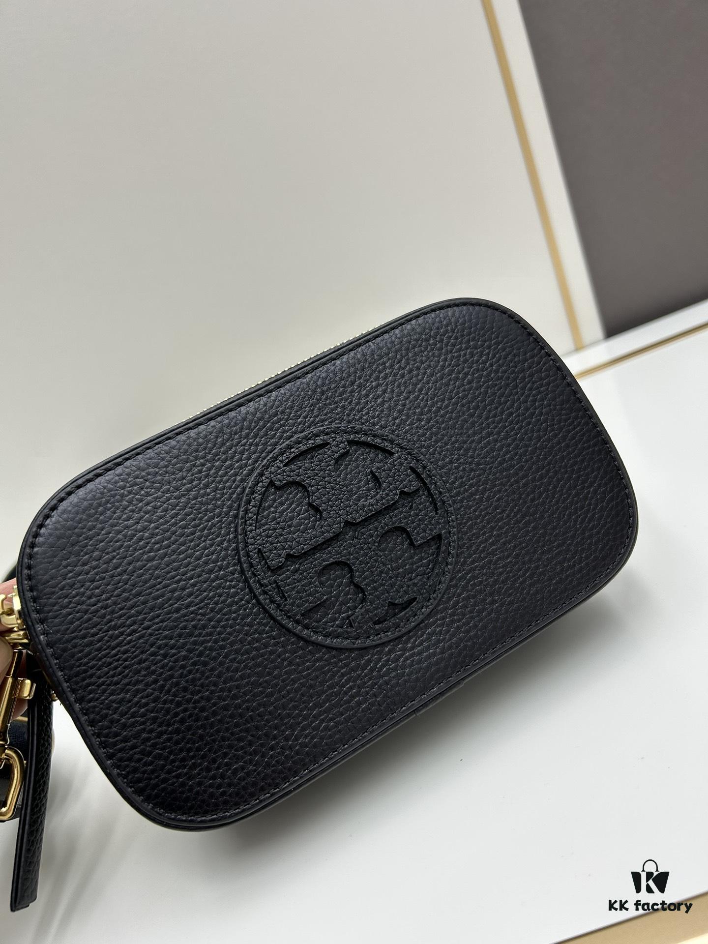 6930b1536e68136f4d9ad789 Guaranteed Genuine Leather, Original Quality Tory Burch New Denim Miller Camera Bag, Shoulder Crossbody Bag, Perfect Spring Summer Accessory, Lightweight Travel