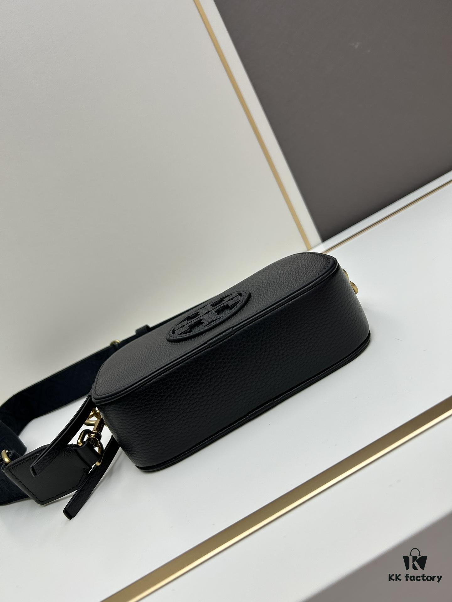 6930b1536e68136f4d9ad78a Guaranteed Genuine Leather, Original Quality Tory Burch New Denim Miller Camera Bag, Shoulder Crossbody Bag, Perfect Spring Summer Accessory, Lightweight Travel