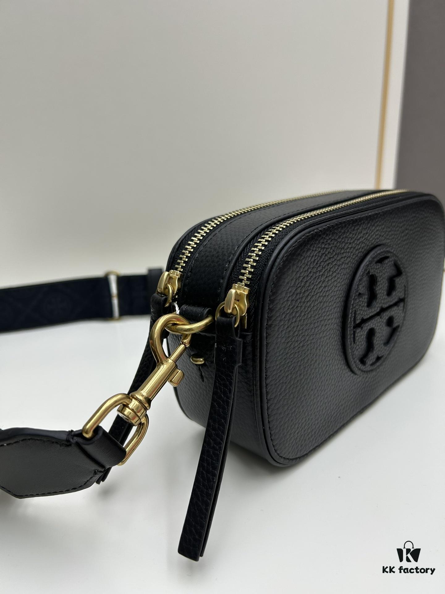 6930b1556e68136f4d9ad78b Guaranteed Genuine Leather, Original Quality Tory Burch New Denim Miller Camera Bag, Shoulder Crossbody Bag, Perfect Spring Summer Accessory, Lightweight Travel