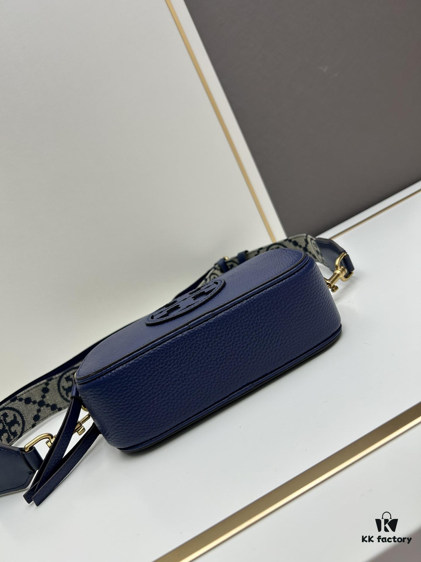 6930b1596e68136f4d9ad792 Authentic Tory Burch Miller Denim Camera Bag New Arrival, 100% Genuine Leather, Original Quality, Crossbody Shoulder Bag