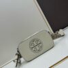 Tory Burch New Genuine Leather Denim Miller Camera Bag, Single Shoulder Crossbody Bag, Original Quality