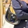 Original Quality [Full Genuine Leather Series, New Arrival with Attention to Detail] TORY BURCH ROBINSON New Crescent Underarm Bag