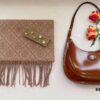 Original Quality [Full Genuine Leather Series, New Arrival with Attention to Detail] TORY BURCH ROBINSON New Crescent Underarm Bag