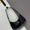Original Quality [Full Leather Series, New Arrival with Attention to Details] TORY BURCH Robinson New Crescent Underarm Bag Made from High-Quality Leather