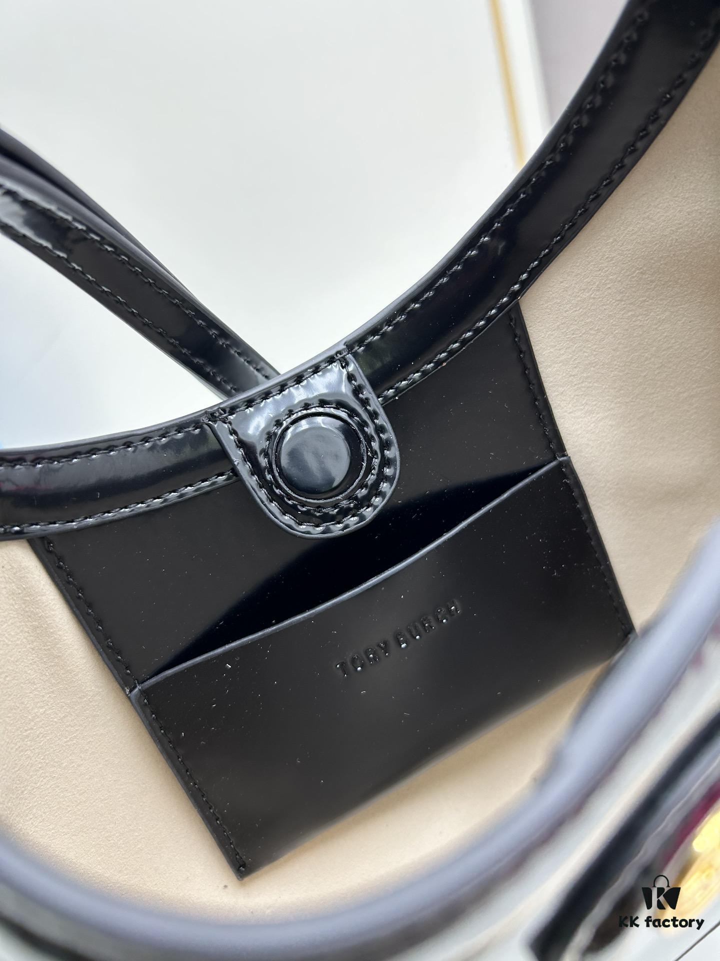 Original Quality [Full Genuine Leather Series, New Arrival with Attention to Details] TORY BURCH ROBINSON New Crescent Shoulder Bag