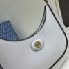 Original Quality [Full Leather Series, New Arrival with Attention to Details] TORY BURCH ROBINSON New Crescent Underarm Bag Premium Leather