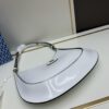 Original Quality [Full Leather Series, New Arrival with Attention to Details] TORY BURCH ROBINSON New Crescent Underarm Bag Premium Leather