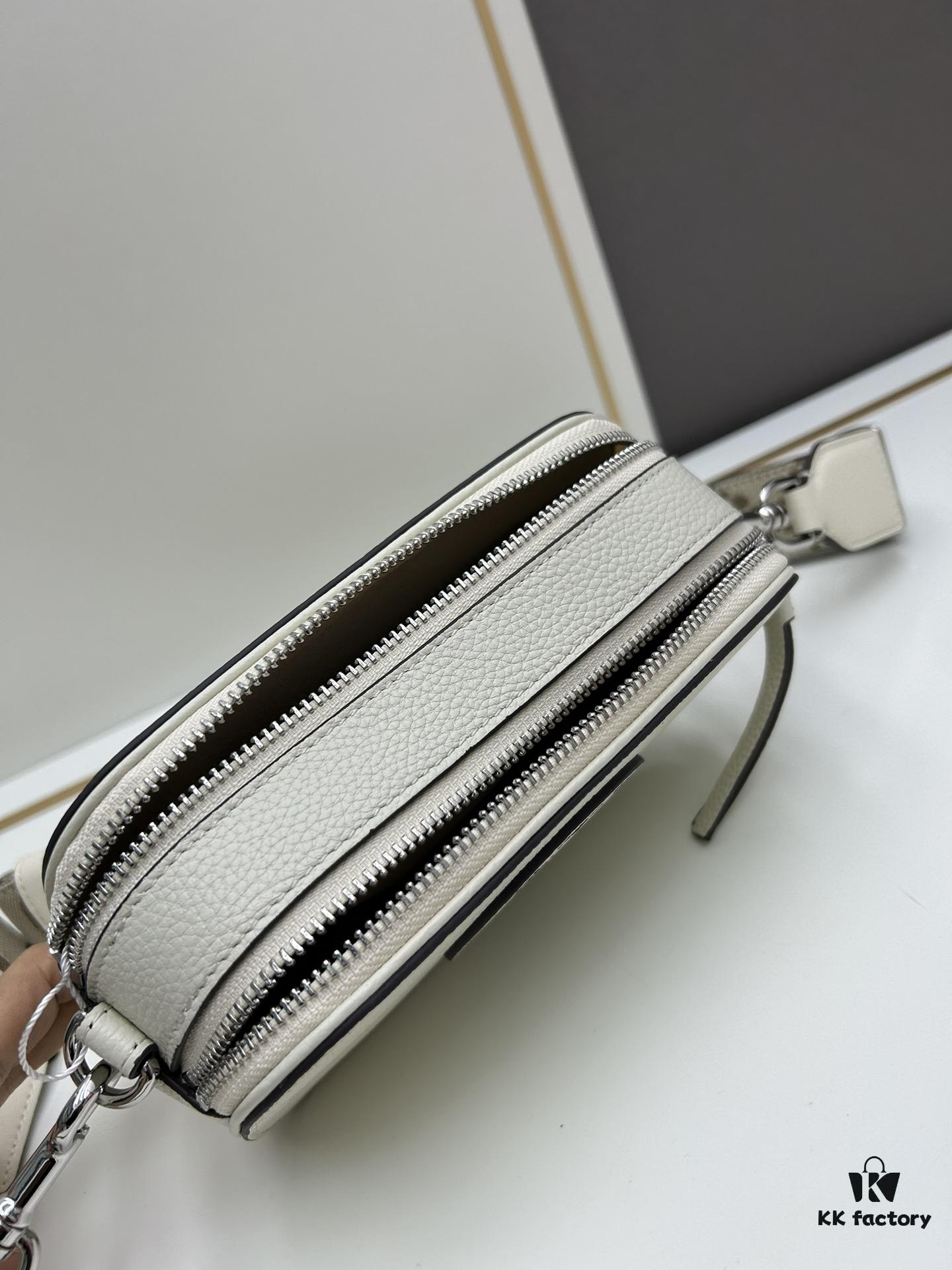 Tory Burch New Genuine Leather Denim Miller Camera Bag, Single Shoulder Crossbody Bag, Original Quality