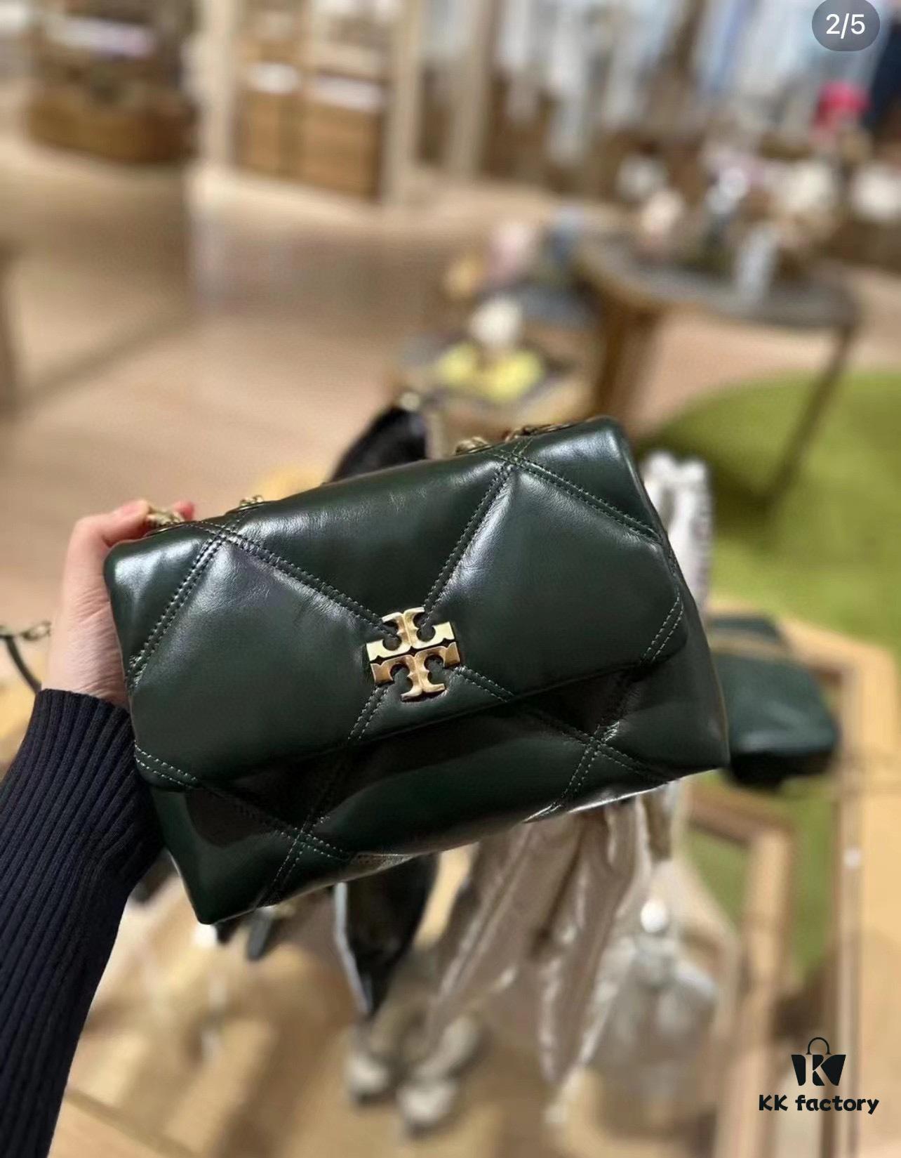 Original Quality [Full Leather Series, New Item with Attention to Detail] TB Kira Calfskin Bag