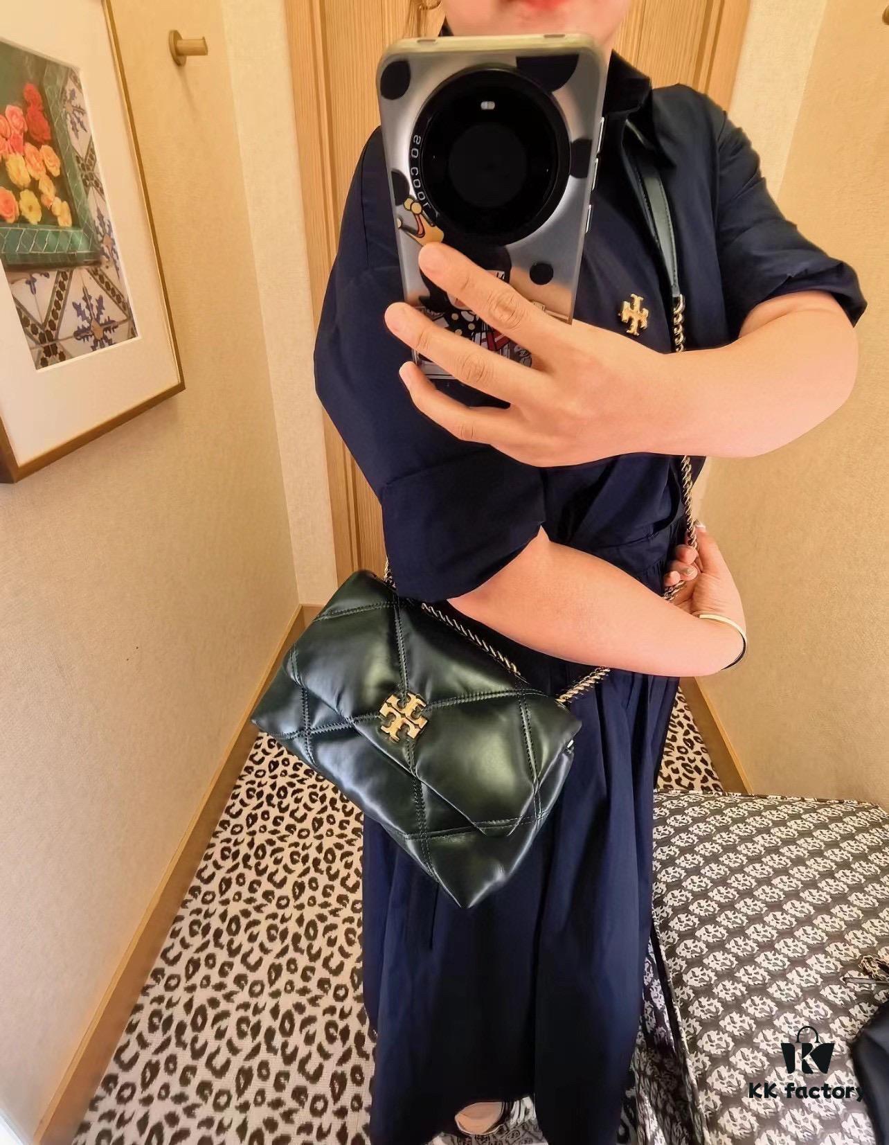 Original Quality [Full Leather Series, New Item with Attention to Detail] TB Kira Calfskin Bag