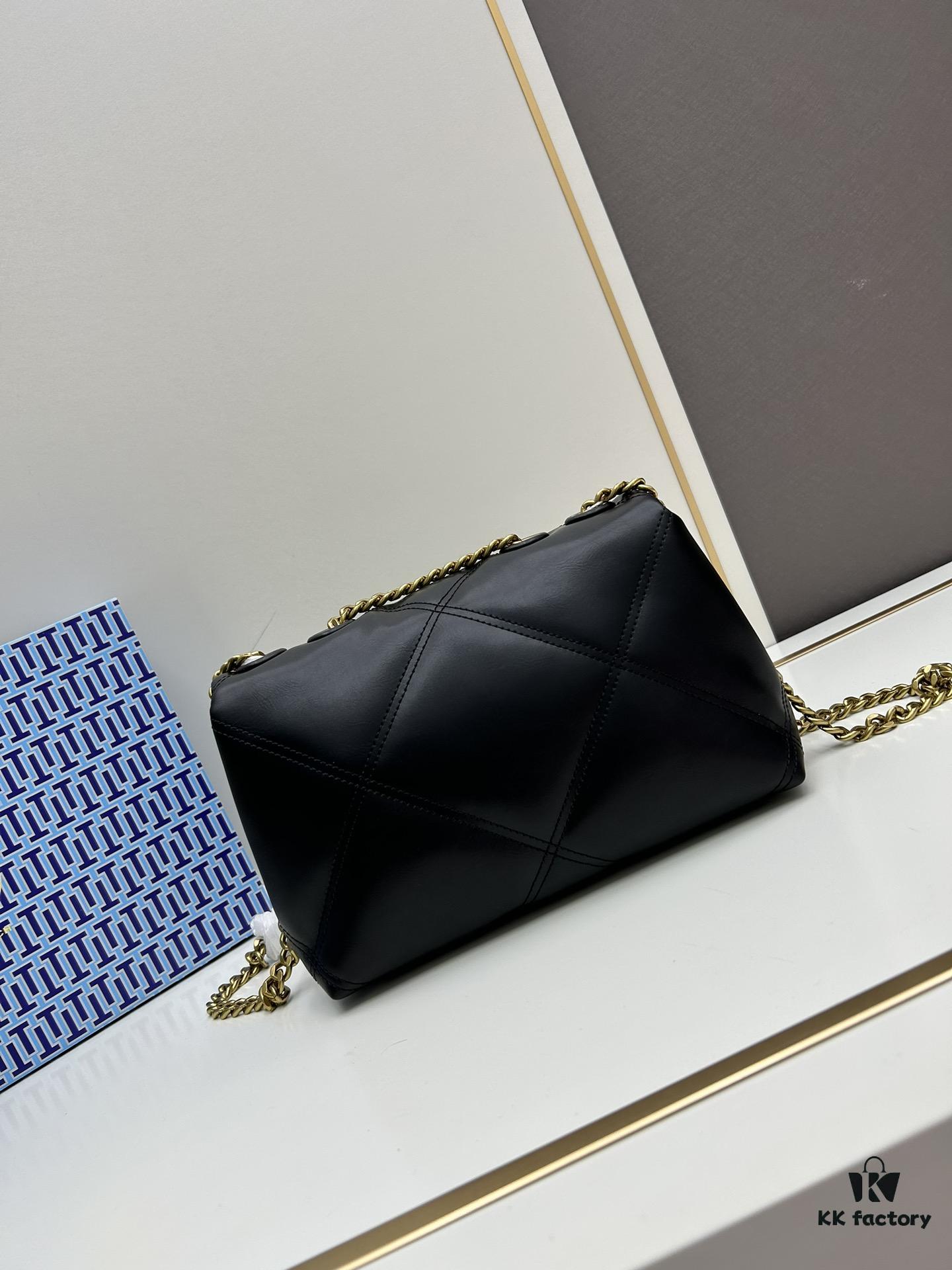 Original Quality [Full Leather Series, New Arrival with Attention to Detail] TB Kira Cowhide Bag