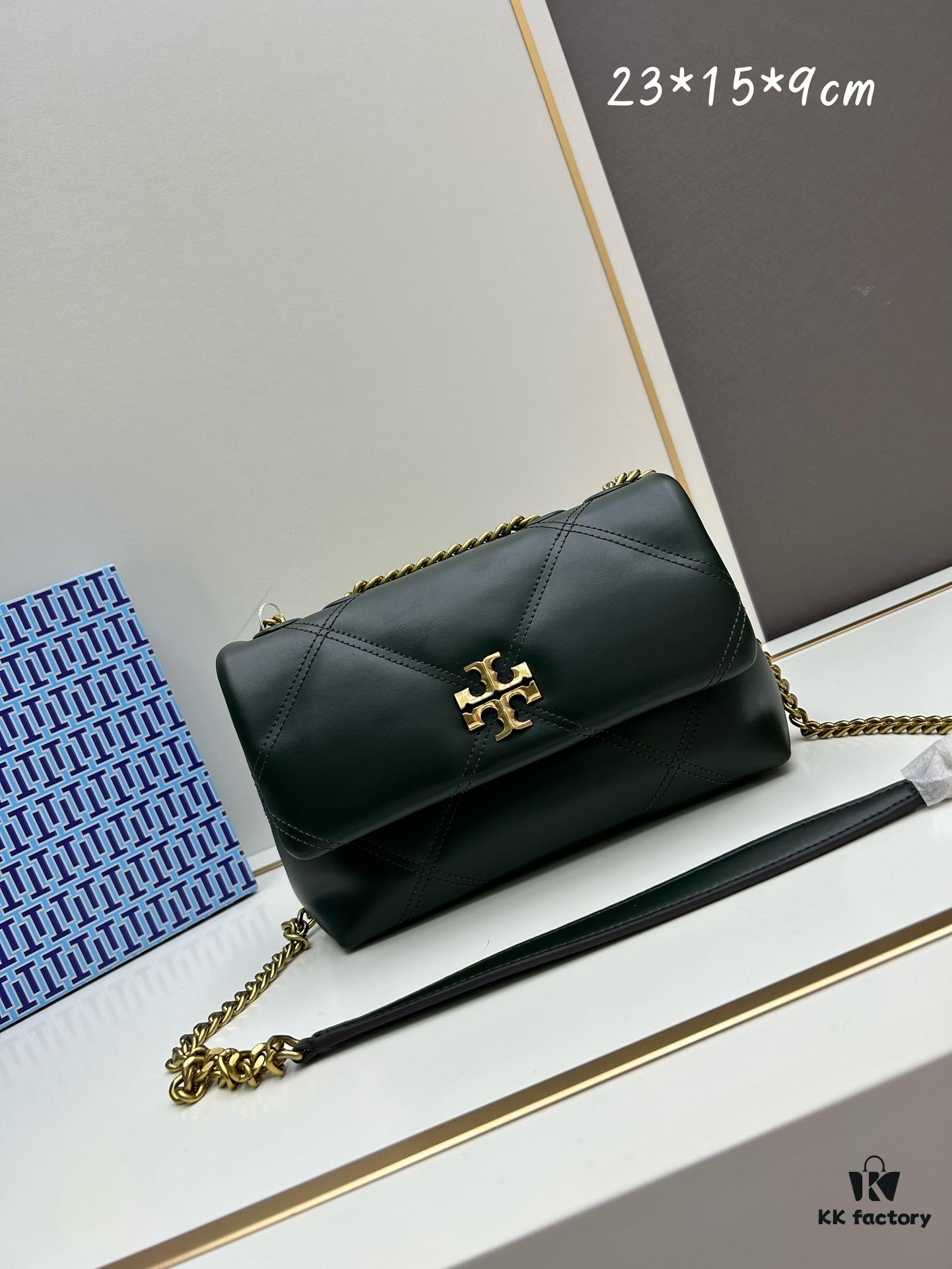 Original Quality [Full Leather Series, New Arrival with Attention to Detail] TB Kira Cowhide Bag