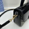 New TORY BURCH Robinson Series Patent Leather Motorcycle Bag – Classic Foldover Handbag with Detachable Strap
