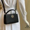6930b1b26e68136f4d9ad820 Tory Burch Britten Series Mini Tote Bag New Arrival Pebbled Leather Ladies' Shoulder Bag