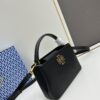 6930b1ba6e68136f4d9ad82c Tory Burch Britten Series Mini Tote Bag New Arrival Pebbled Leather Diana Bag
