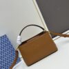 6930b1bf6e68136f4d9ad834 Tory Burch Britten Series Mini Tote Bag New Arrival Pebbled Calfskin Luxury Shoulder Bag
