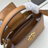 6930b1c16e68136f4d9ad839 Tory Burch Britten Series Mini Tote Bag New Arrival Pebbled Calfskin Luxury Shoulder Bag