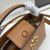 6930b1c26e68136f4d9ad83a Tory Burch Britten Series Mini Tote Bag New Arrival Pebbled Calfskin Luxury Shoulder Bag
