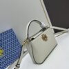 6930b1c46e68136f4d9ad83b Tory Burch Britten Series Mini Tote Bag New Arrival Pebbled Leather Diana Bag