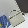 6930b1c56e68136f4d9ad83e Tory Burch Britten Series Mini Tote Bag New Arrival Pebbled Leather Diana Bag