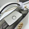 6930b1c76e68136f4d9ad842 Tory Burch Britten Series Mini Tote Bag New Arrival Pebbled Leather Diana Bag
