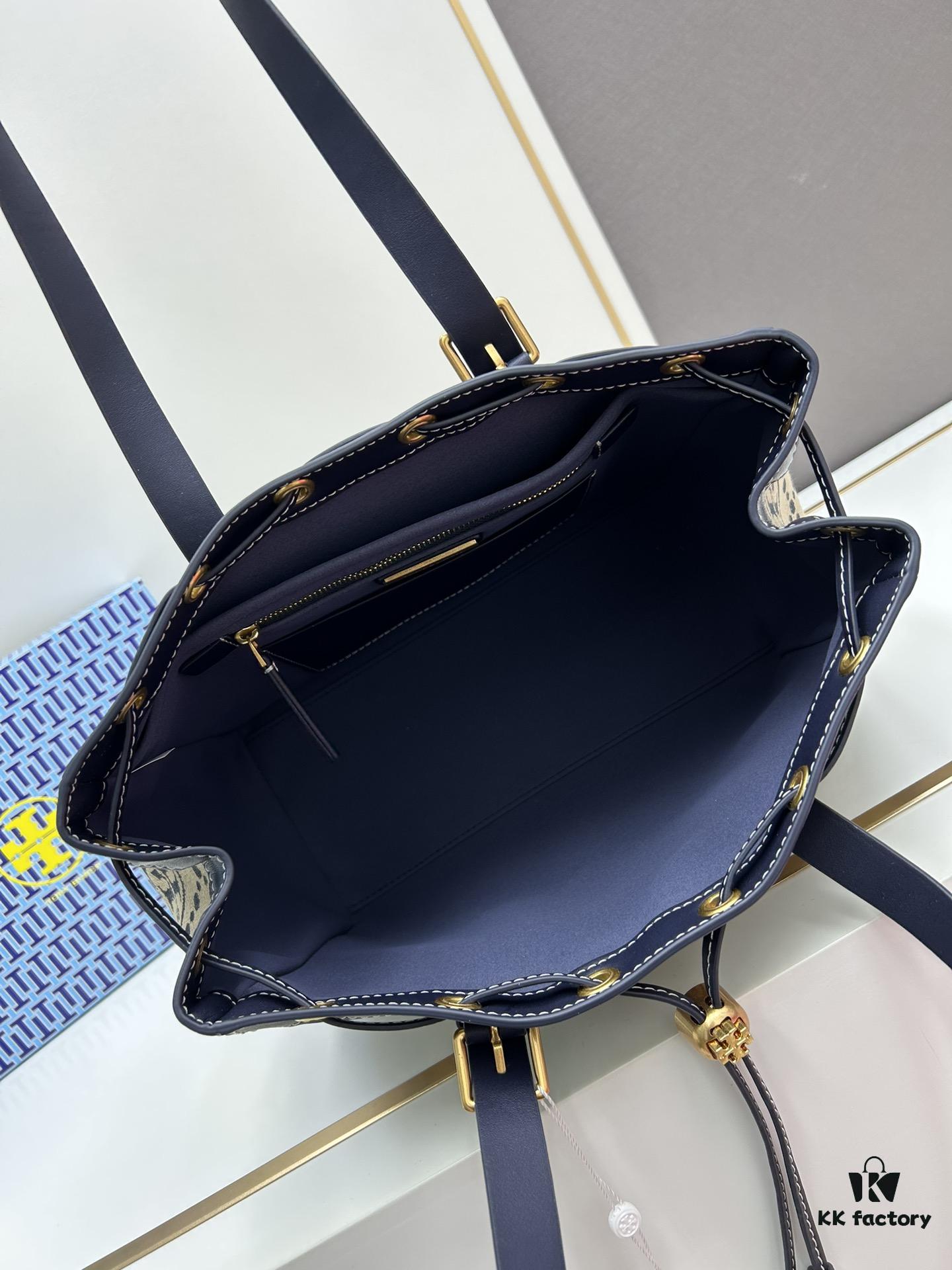 6930b1e56e68136f4d9ad877 New Arrival Attention to Detail: Tory Burch T-Monogram Tote Bag, Featuring the Classic Monogram Pattern