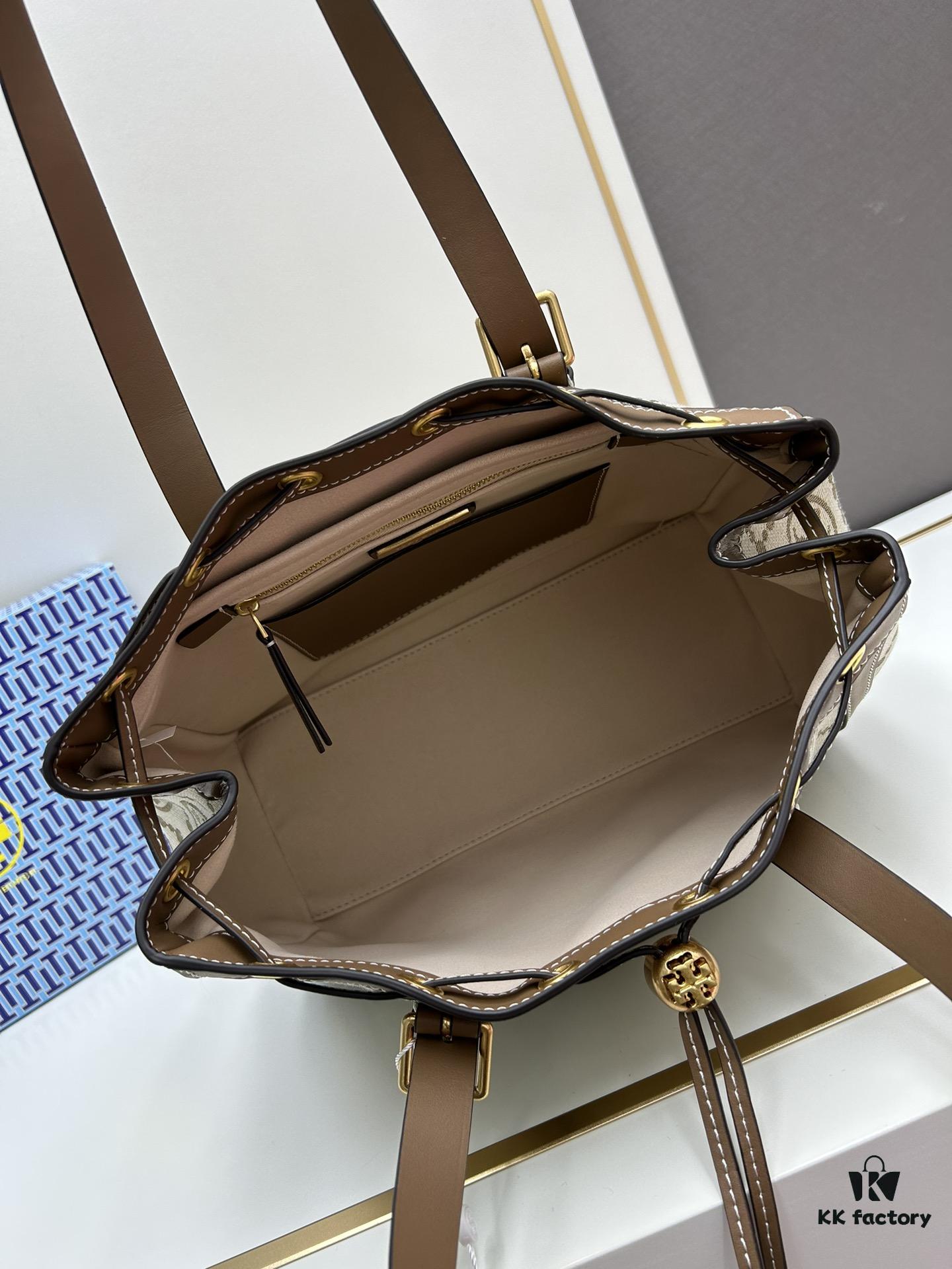 6930b1ea6e68136f4d9ad87d New Arrival Attention to Detail: Tory Burch T-Monogram Tote Bag