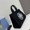6930b1f16e68136f4d9ad88c TORY BURCH Ella Printed Logo Zip Closure Canvas Tote Bag for Women – Lightweight Cotton Canvas, Stylish and Versatile