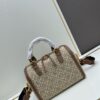 Large Size [New Arrival Attention to Detail] TORY BURCH T Monogram Mini Jacquard Barrel Bag