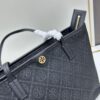 6930b21a6e68136f4d9ad8cd Tory Burch Small Monogram Tote Bag with Double-T Logo in Woven Jacquard Fabric
