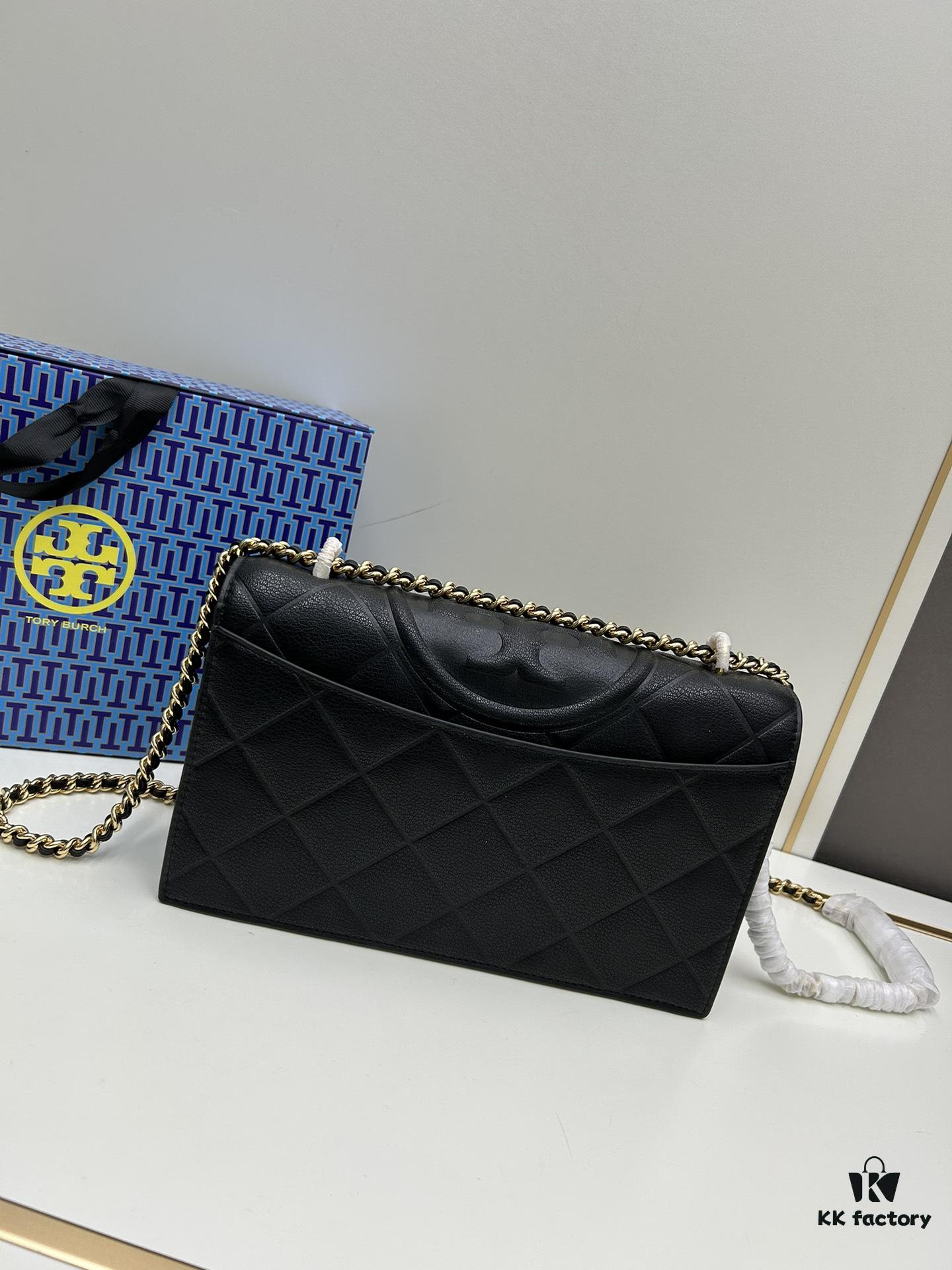 6930b21f6e68136f4d9ad8d5 Large Size Authentic Quality New TORY BURCH Miller Peony Bag Made of Full Grain Calfskin Leather with Signature Gold-Tone Double-T Logo