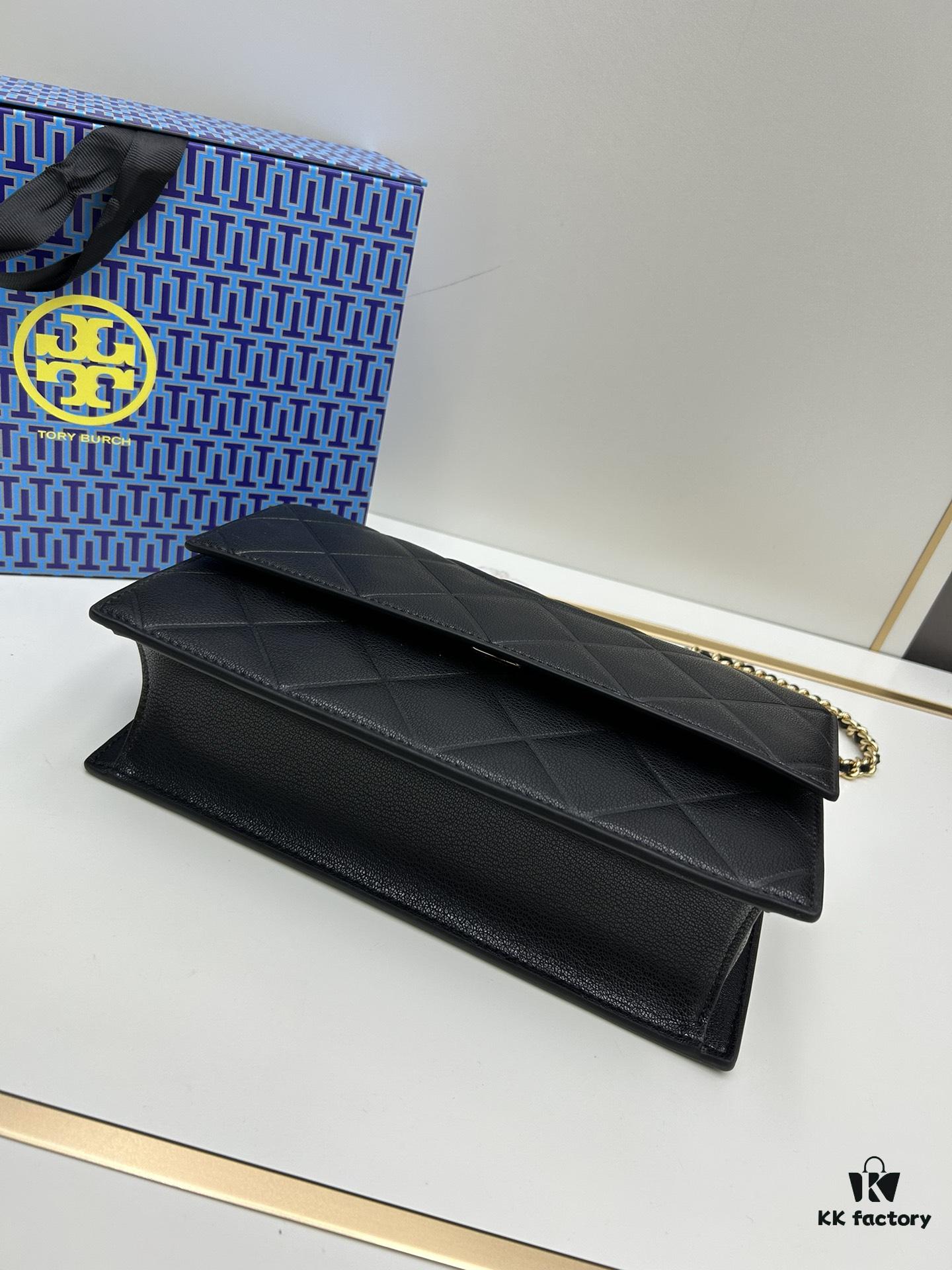 6930b2206e68136f4d9ad8d7 Large Size Authentic Quality New TORY BURCH Miller Peony Bag Made of Full Grain Calfskin Leather with Signature Gold-Tone Double-T Logo