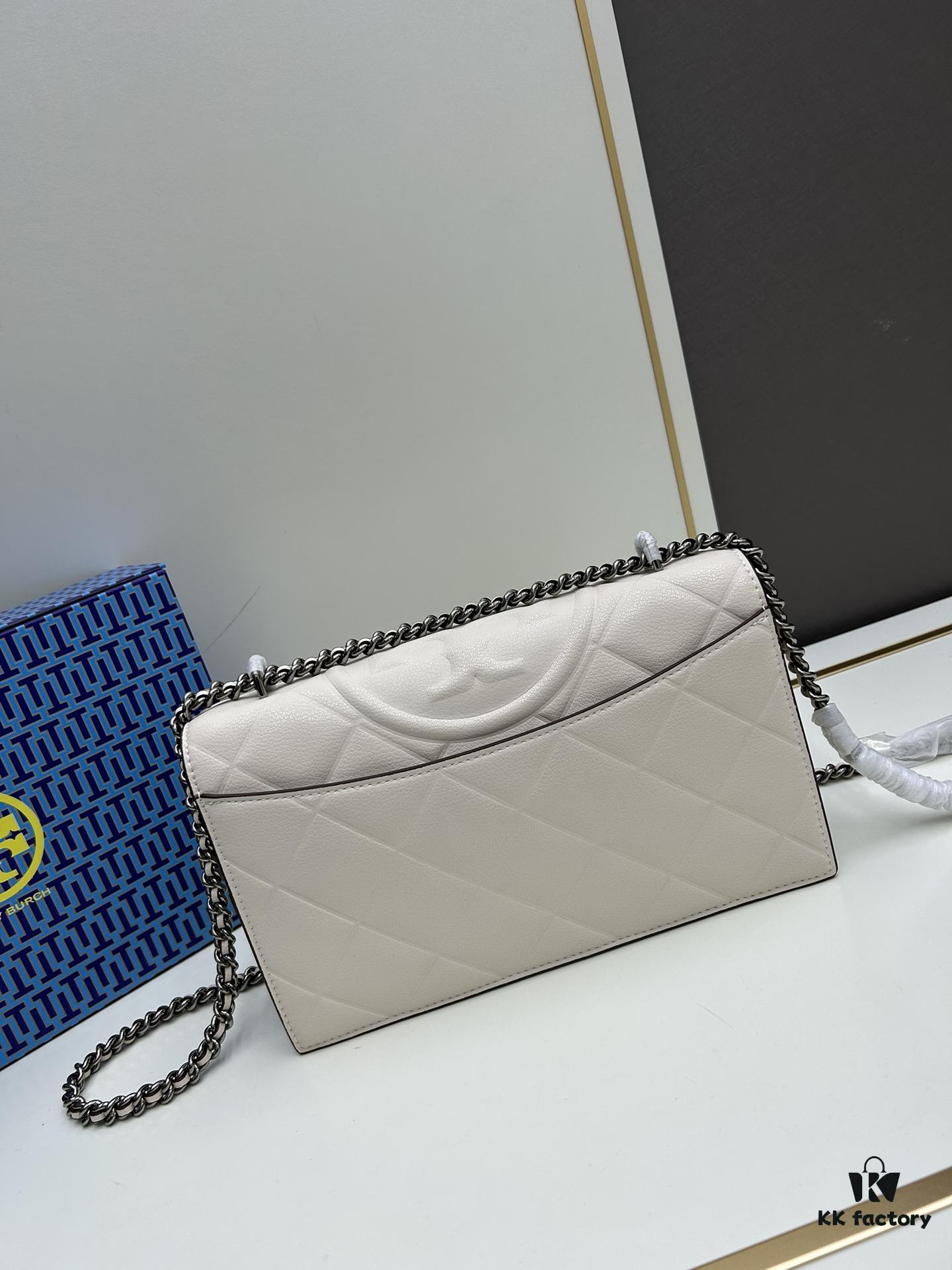 Large Size Authentic Quality [New Item, Attention to Detail, Guaranteed Genuine Leather] TORY BURCH Miller Accordion Bag