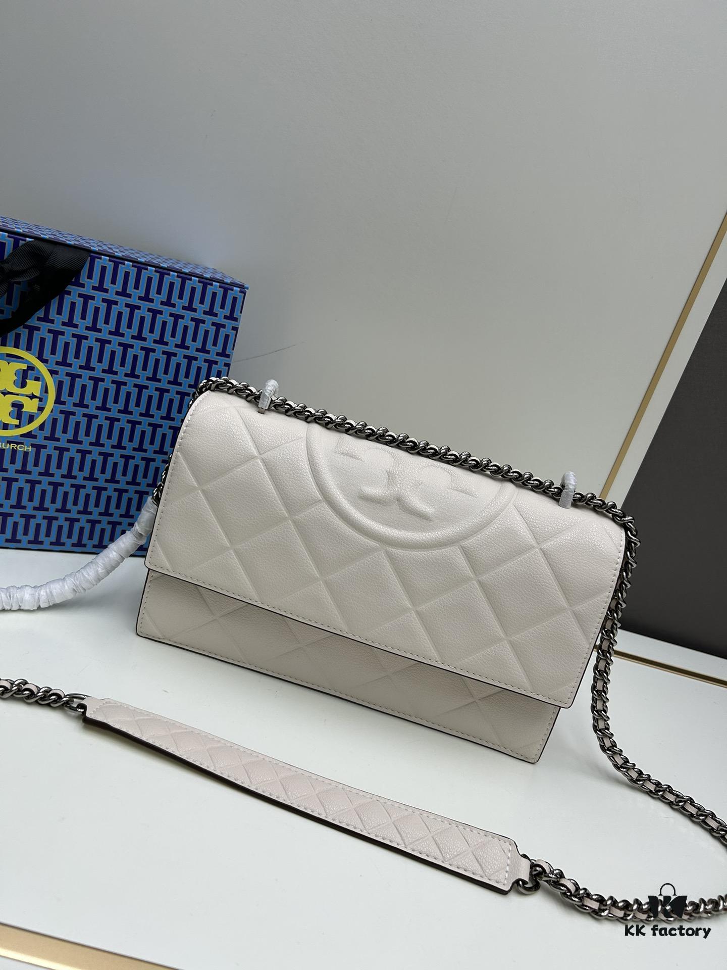 Large Size Authentic Quality [New Item, Attention to Detail, Guaranteed Genuine Leather] TORY BURCH Miller Accordion Bag