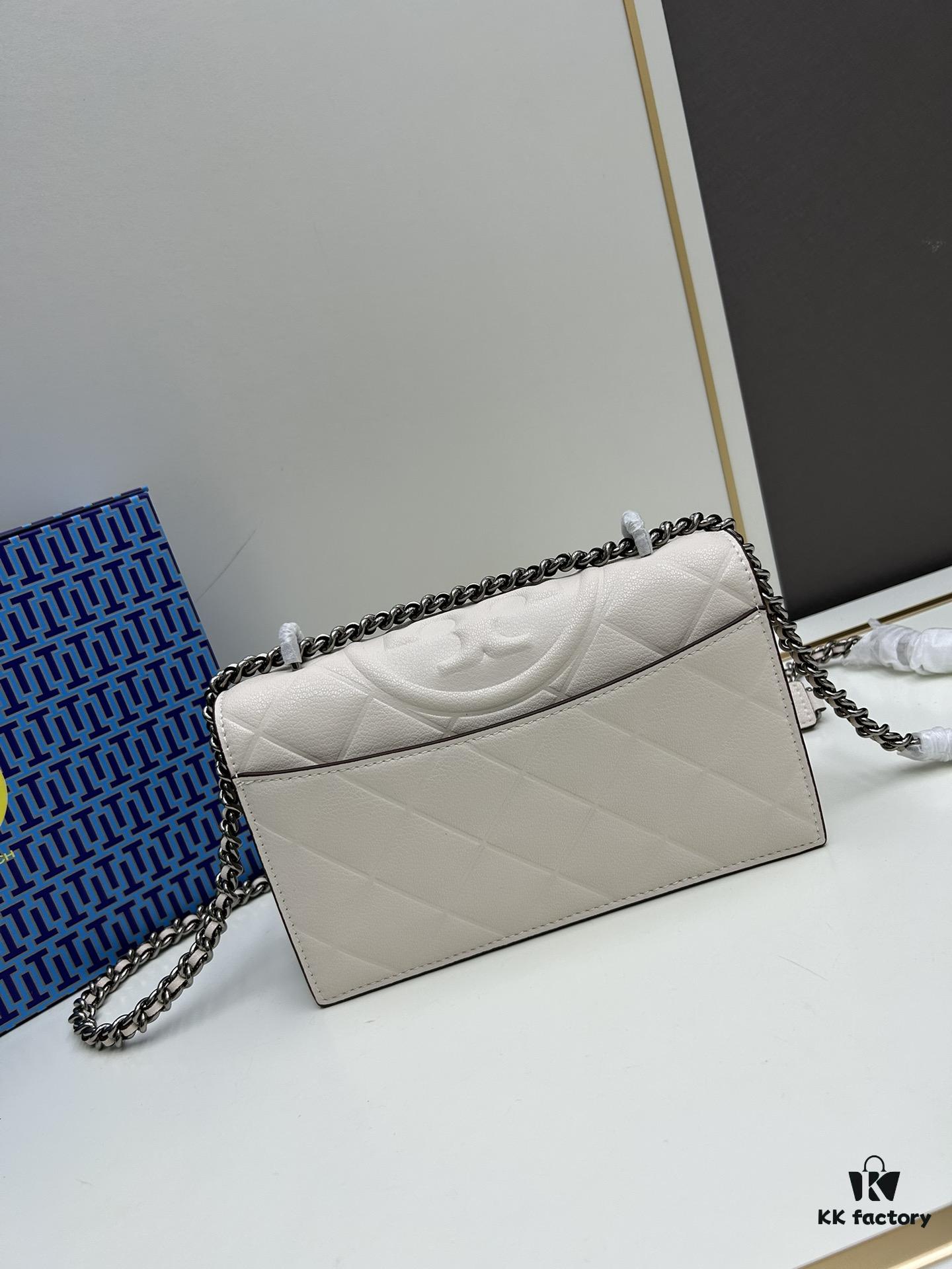 Original Quality [New Item, Attention to Detail, Guaranteed Genuine Leather] TORY BURCH Miller Accordion Bag