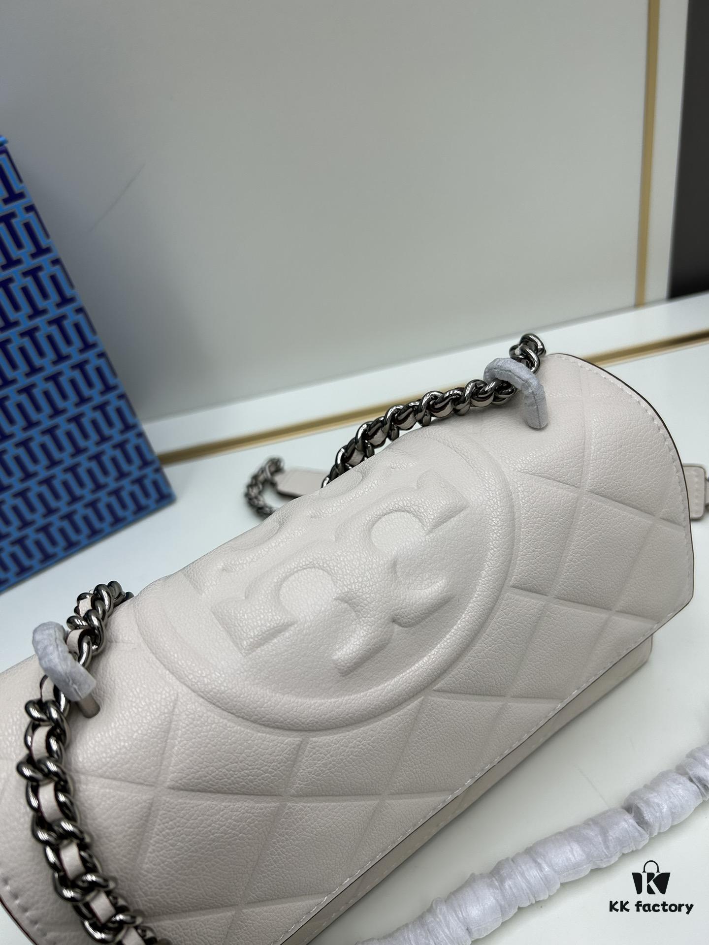 Original Quality [New Item, Attention to Detail, Guaranteed Genuine Leather] TORY BURCH Miller Accordion Bag