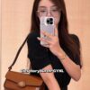 Tory Burch Robinson Rectangular Shoulder Bag, Full Leather Series, New Arrival with Attention to Detail