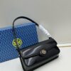 Tory Burch Robinson Rectangular Shoulder Bag, Full Leather Series, New Arrival with Attention to Detail