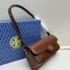 6930b2436e68136f4d9ad913 Tory Burch Robinson Rectangular Shoulder Bag, Full Leather Series, New Arrival with Attention to Detail