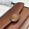6930b2456e68136f4d9ad917 Tory Burch Robinson Rectangular Shoulder Bag, Full Leather Series, New Arrival with Attention to Detail