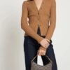 6930b24d6e68136f4d9ad926 Tory Burch Classic Series, New Moon Bag with Signature T-Monogram Pattern