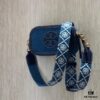 6930b2656e68136f4d9ad950 Authentic Quality Tory Burch New Denim Camera Bag Miller Crossbody Shoulder Bag in Denim Blue