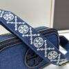 6930b26b6e68136f4d9ad95b Authentic Quality Tory Burch New Denim Camera Bag Miller Shoulder Crossbody Bag, Denim Blue, Perfect for Spring and Summer, Lightweight Travel