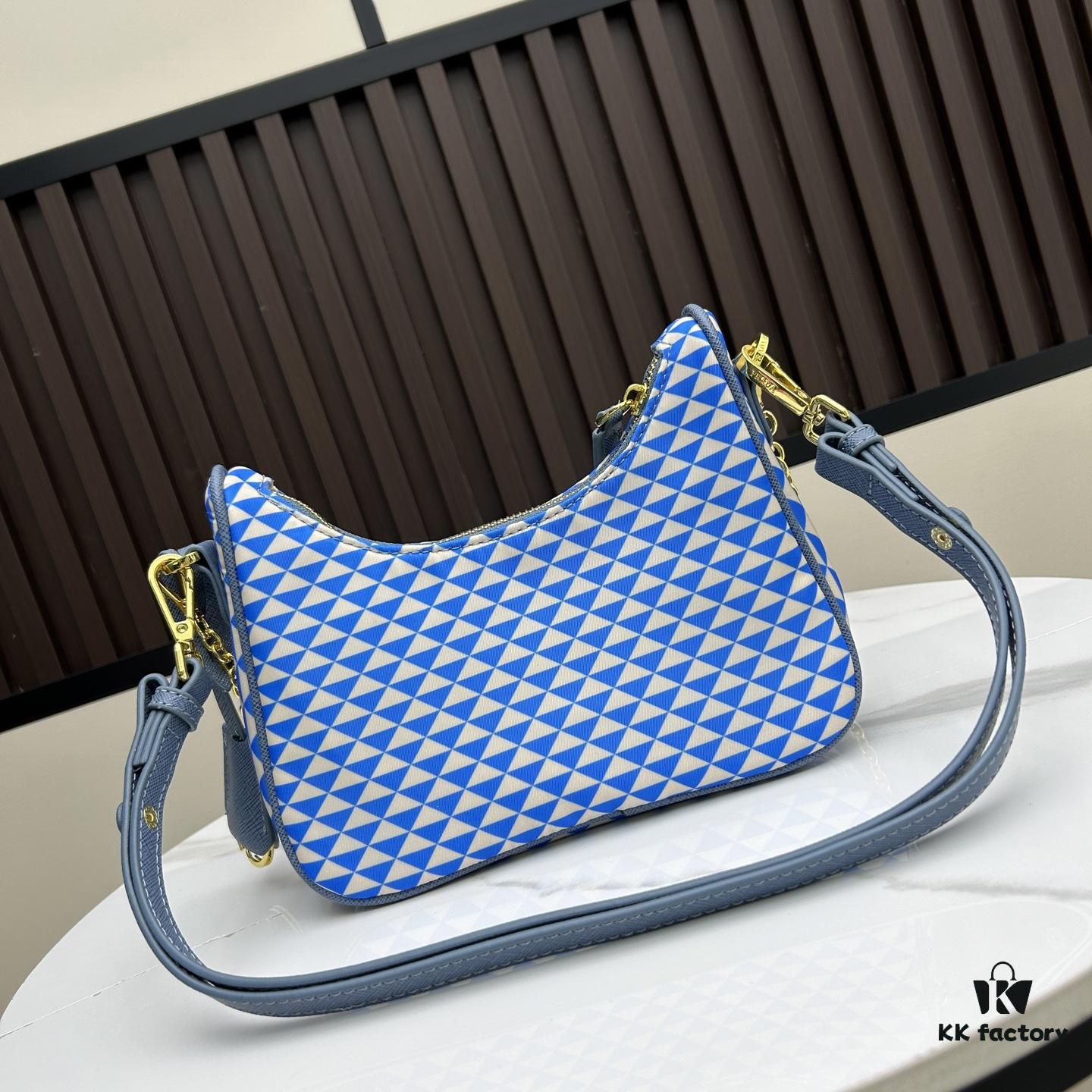 6930b28f6e68136f4d9ad99d Prada Hobo Three-in-One Bag with Box, Comes in a Set – So Stylish and Versatile!