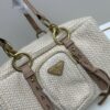 6930b2bb6e68136f4d9ad9e2 Large PRADA Woven Bag with Box | Lock in This Lazy Chic for Spring and Summer ✨