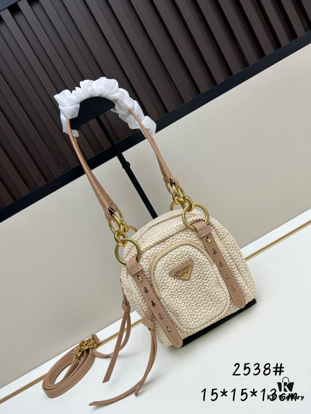 6930b2bd6e68136f4d9ad9e8 Small PRADA Woven Bag with Box | Lock in This Lazy Chic for Spring and Summer ✨
